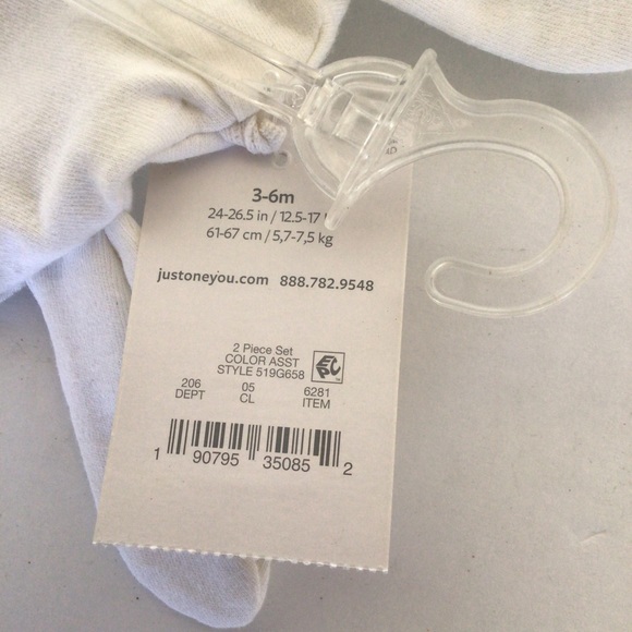 CARTERS EASTER BUNNY SET 3-6 MONTHS NWT - Picture 5 of 5